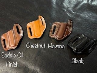 *In Stock* Cowboy Knife Sheath for 2 Blade Trapper 4 1/8" - Busted B Leather