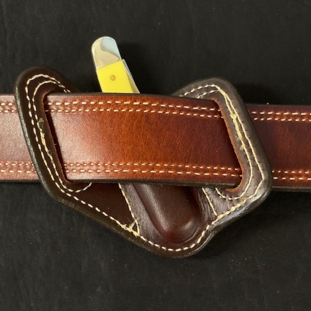 *In Stock* Cowboy Knife Sheath for Case Medium Stockman - Busted B Leather