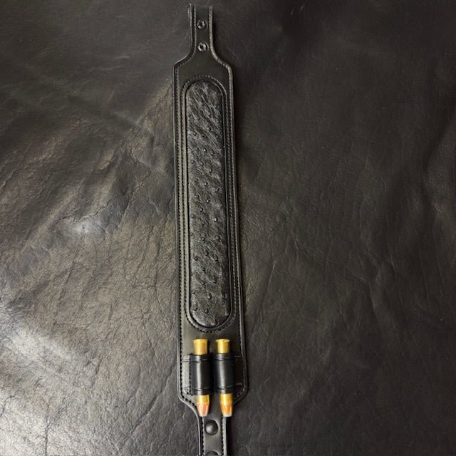 *In Stock* Exotic Inlay Rifle Sling - Busted B Leather