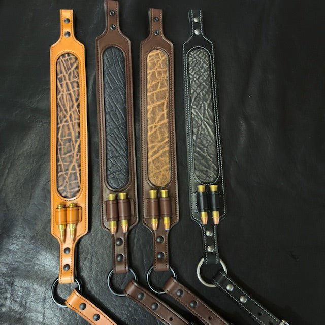 *In Stock* Exotic Inlay Rifle Sling - Busted B Leather