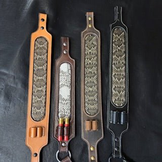 *In Stock* Exotic Inlay Rifle Sling - Busted B Leather
