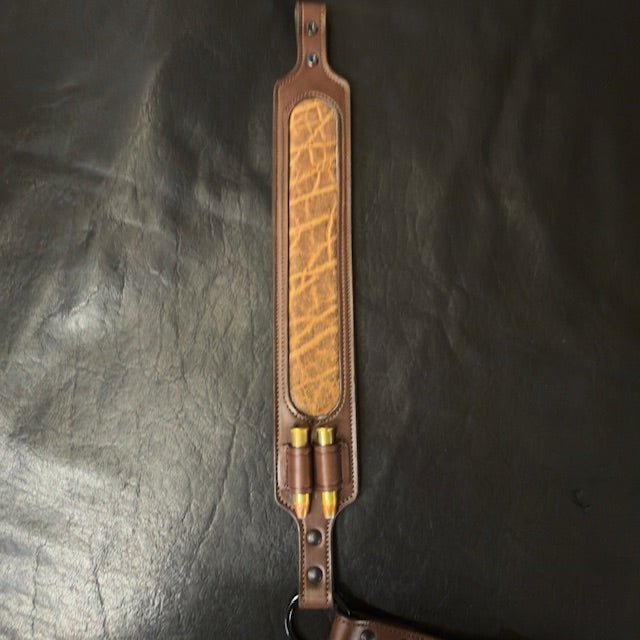 *In Stock* Exotic Inlay Rifle Sling - Busted B Leather