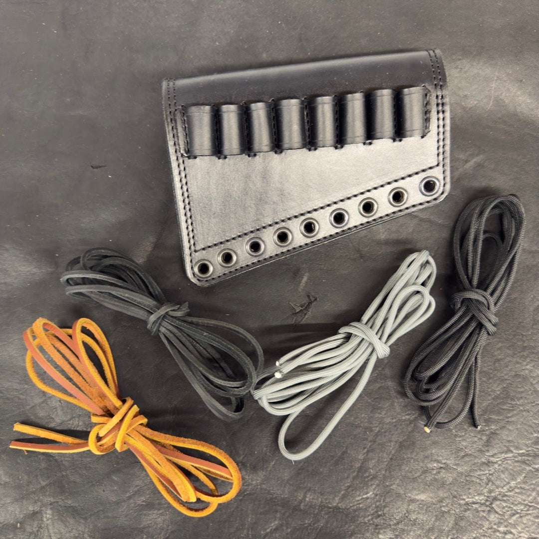 *In Stock* Leather Butt - Cover w/Ammo Loops - Lever - Action Rifles Winchester, Marlin, Henry, Rossi - Busted B Leather