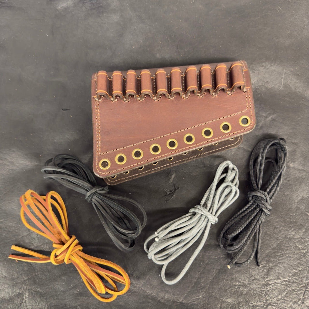 *In Stock* Leather Butt - Cover w/Ammo Loops - Lever - Action Rifles Winchester, Marlin, Henry, Rossi - Busted B Leather