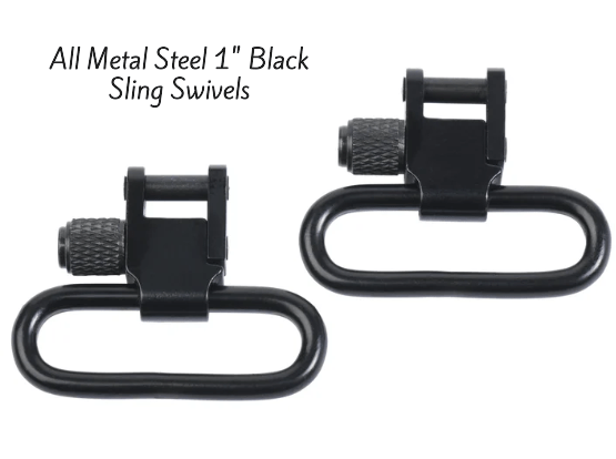 *In Stock* Leather Rifle Sling Brown Genuine American Bison Leather w/Brown Stitch