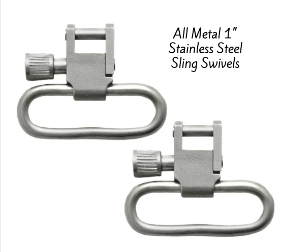 *In Stock* Leather Rifle Sling Brown Genuine American Bison Leather w/Brown Stitch