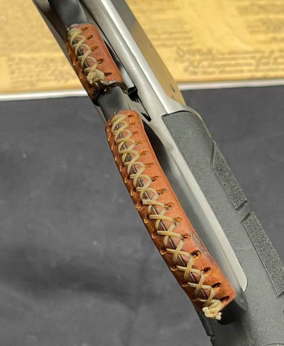 *In Stock* Lever-Action Leather Cover Kit American Bison Leather or Buckskin