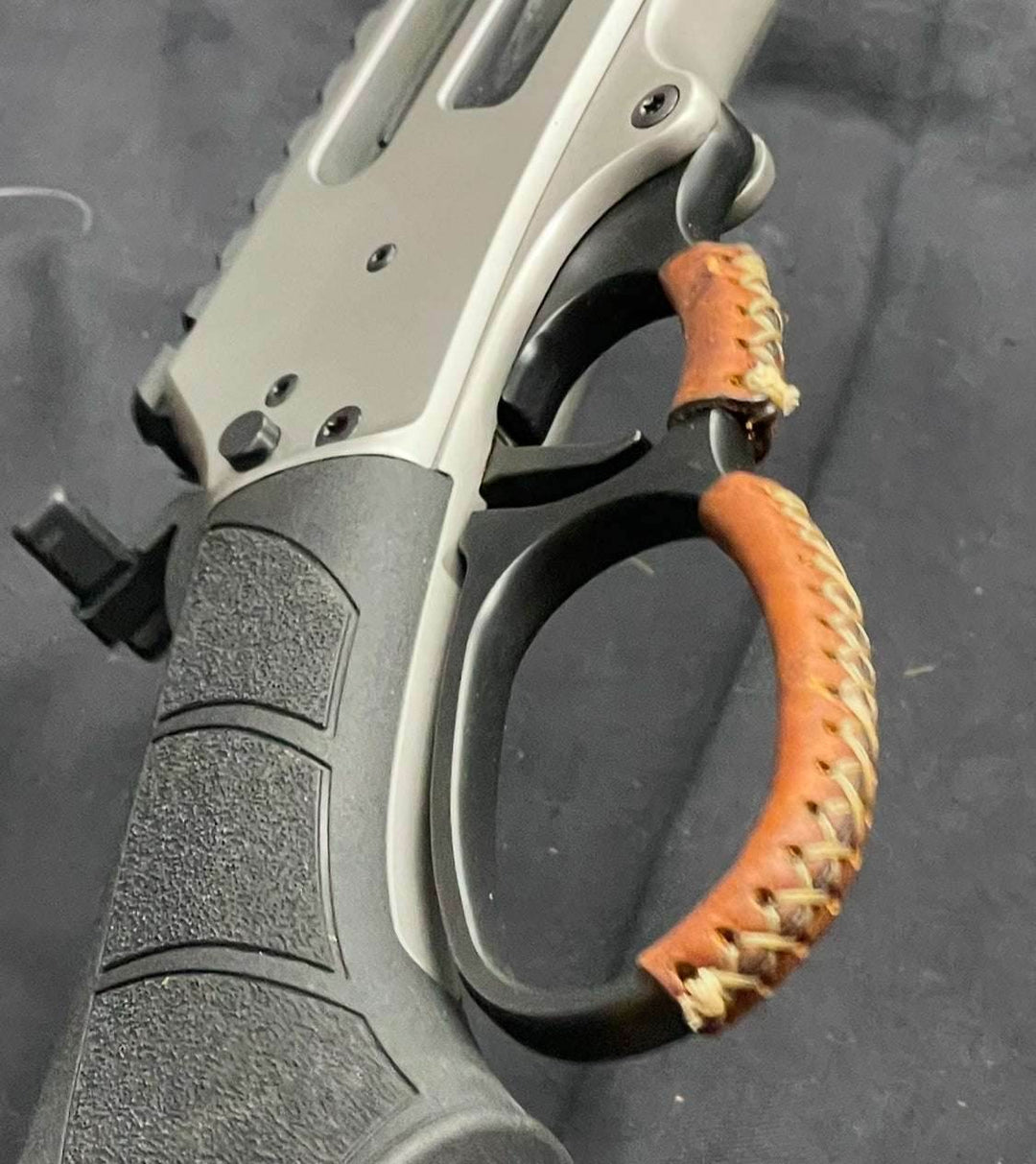 *In Stock* Lever-Action Leather Cover Kit American Bison Leather or Buckskin
