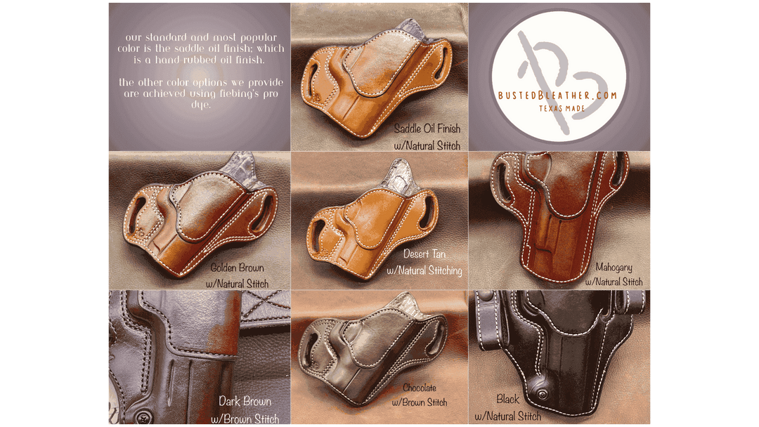 *In Stock* Minimalist Leather Wallet - Busted B Leather