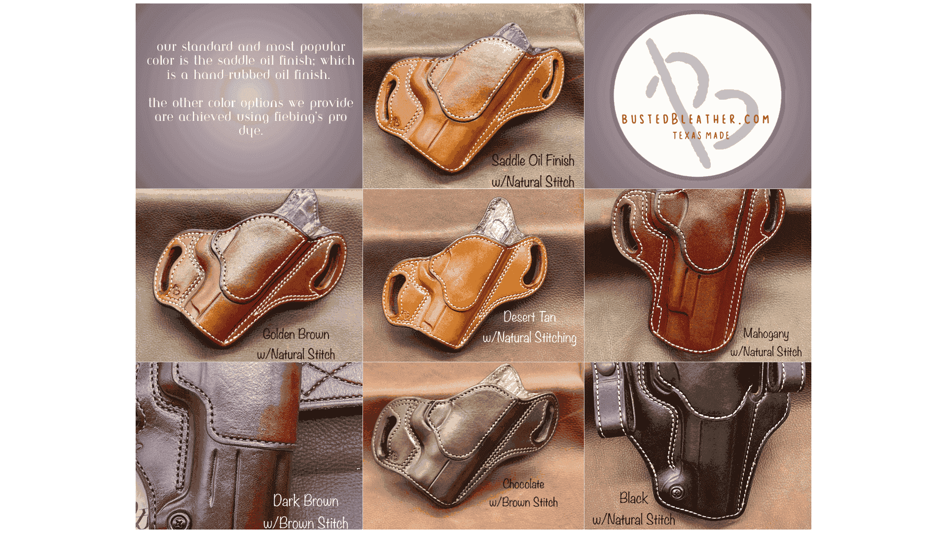 *In Stock* Minimalist Leather Wallet - Busted B Leather