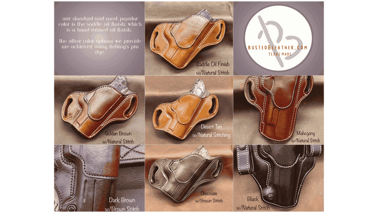 *In Stock* Minimalist Leather Wallet - Busted B Leather