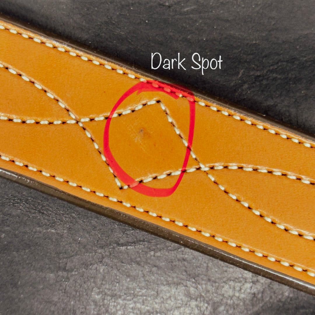 *In Stock* Perfectly Imperfect 1.5" Fancy Stitch Carry Belt - Busted B Leather