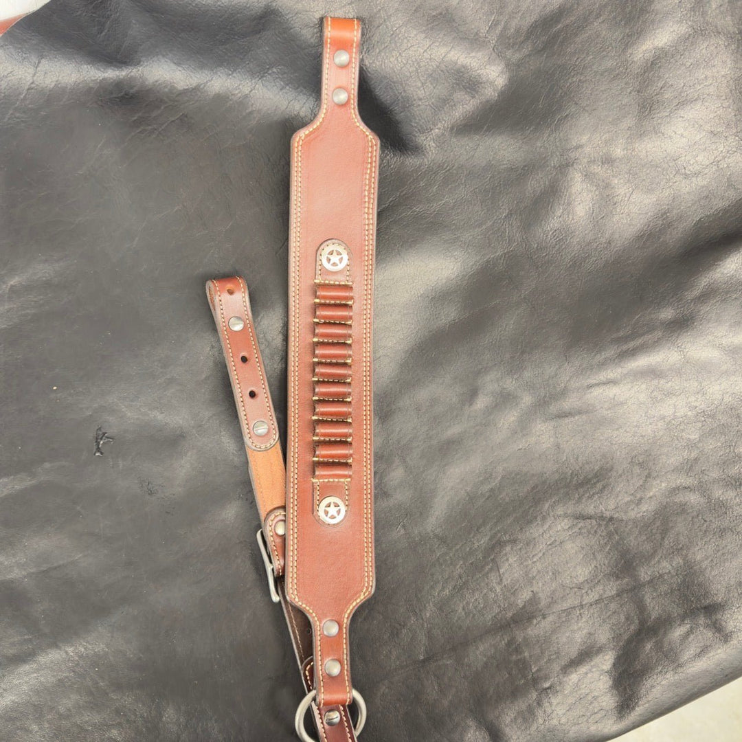*In Stock* *Perfectly Imperfect* Guide Gun Rifle Sling Lever Action Guide Guns (Various Leathers &amp; Calibers) - Busted B Leather