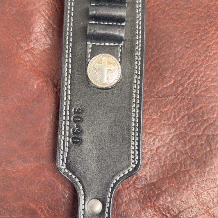 *In Stock* *Perfectly Imperfect* Guide Gun Rifle Sling Lever Action Guide Guns (Various Leathers & Calibers) - Busted B Leather