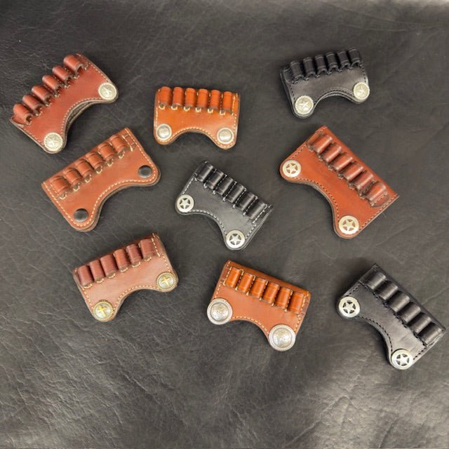 *In Stock* Premium Leather Ammo Slide - Busted B Leather