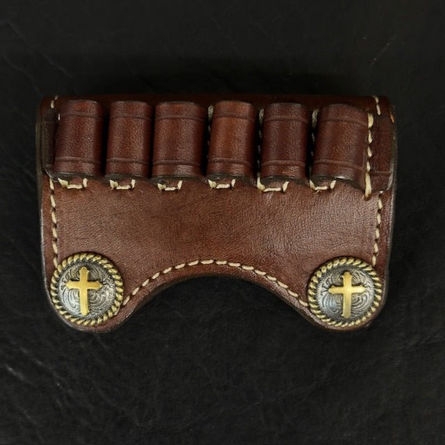 *In Stock* Premium Leather Ammo Slide - Busted B Leather