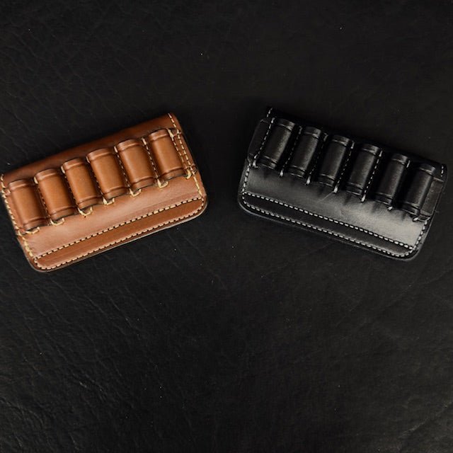 *In Stock* Premium Rifle Ammo Slide - Busted B Leather