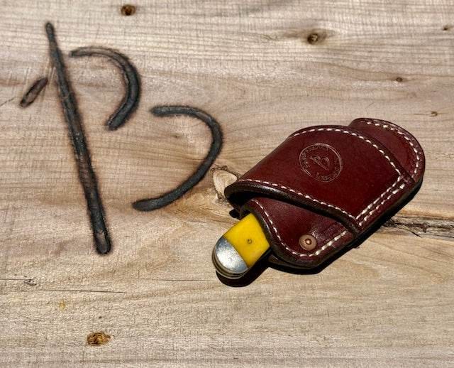 *In Stock* Premium Sideways Knife Sheath for a Case Trapper 3 7/8"
