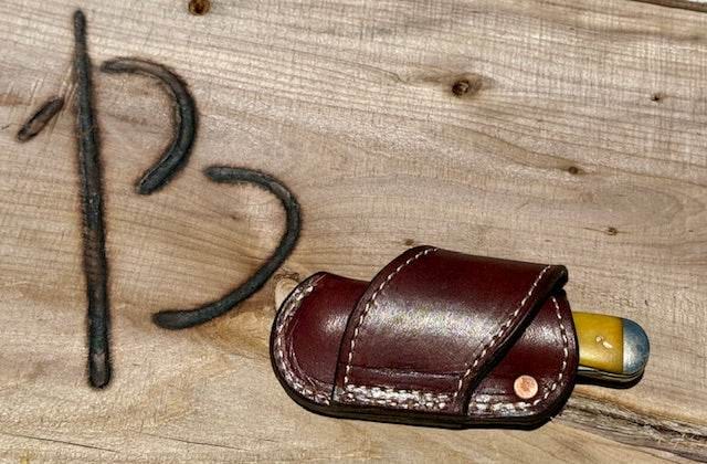 *In Stock* Premium Sideways Knife Sheath for a Case Trapper 3 7/8"