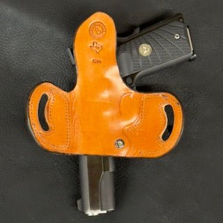 *In Stock* RH Belt Slide Unlined Holster 1911 All Barrel Lengths Optic Ready
