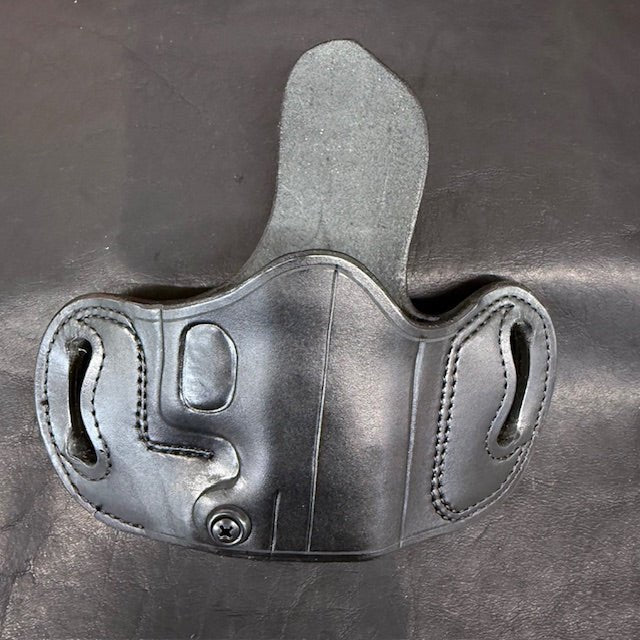 *In Stock* RH Belt Slide Unlined Holster Staccato - DS Prodigy Black w/Black Stitch - Busted B Leather