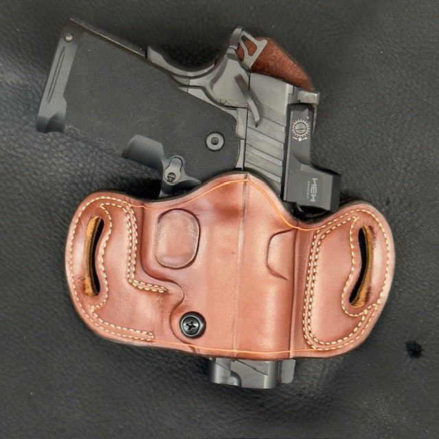 *In Stock* RH Belt Slide Unlined Holster Staccato - DS Prodigy Optic Ready