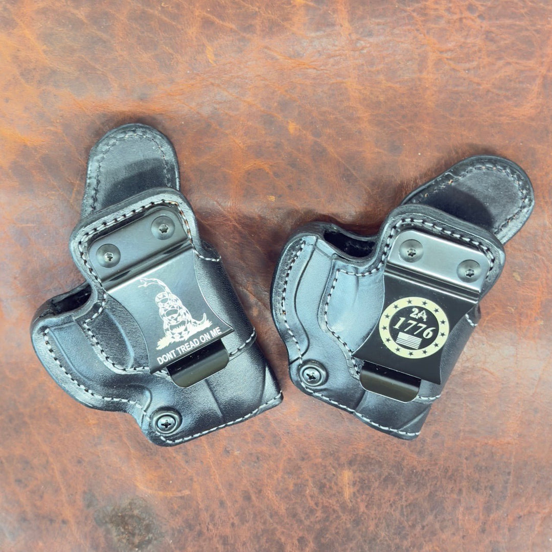 *In Stock* RH Side/LH SOB IWB for Bond Arms Cyclops w/Metal Belt Clip - Busted B Leather
