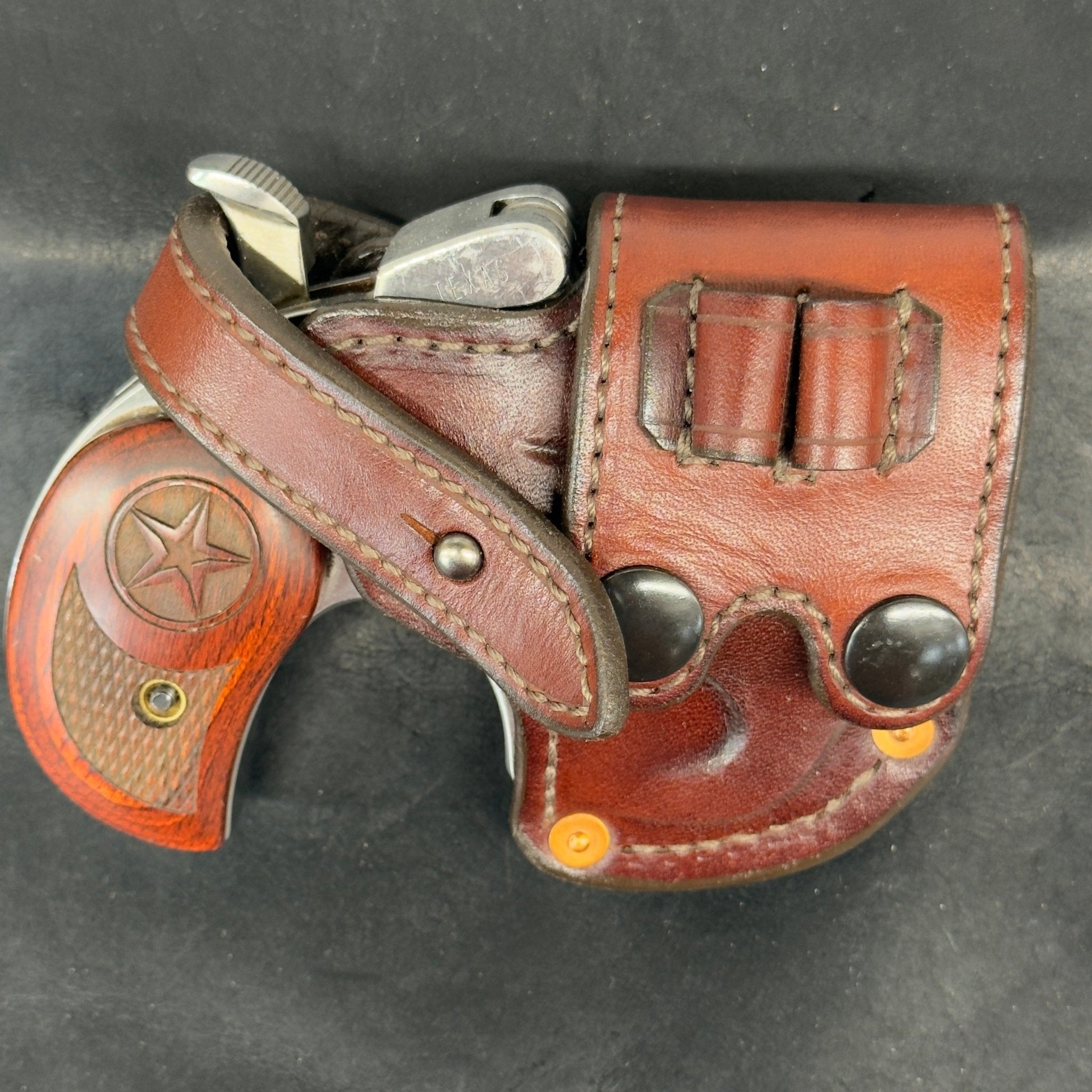 *In Stock* RH Sidewinder Bond Arms .357 Magnum 2.5" - Busted B Leather