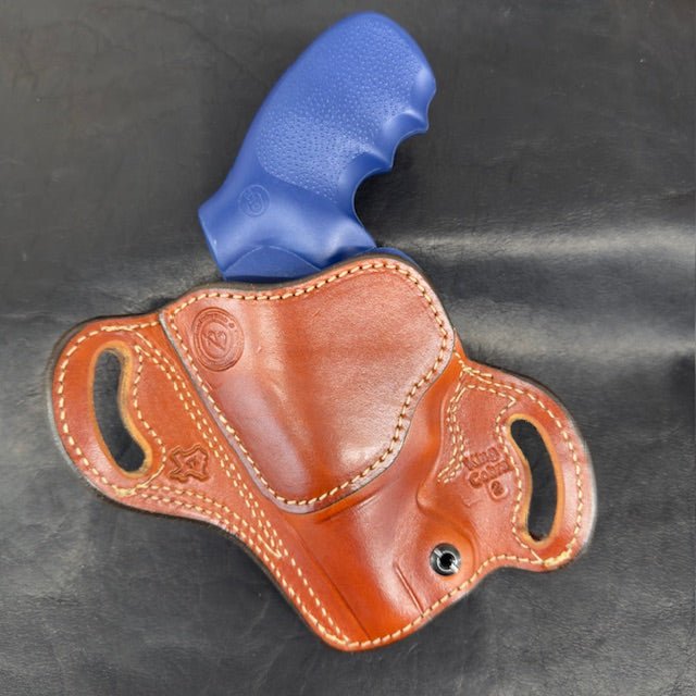 *In Stock* RH Texas Bodyguard King Cobra 2" Saddle Oil Finish w/Natural