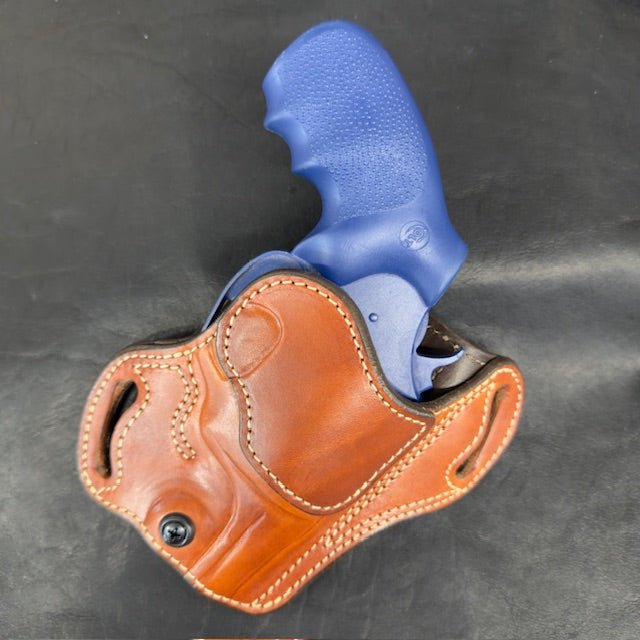 *In Stock* RH Texas Bodyguard King Cobra 2" Saddle Oil Finish w/Natural