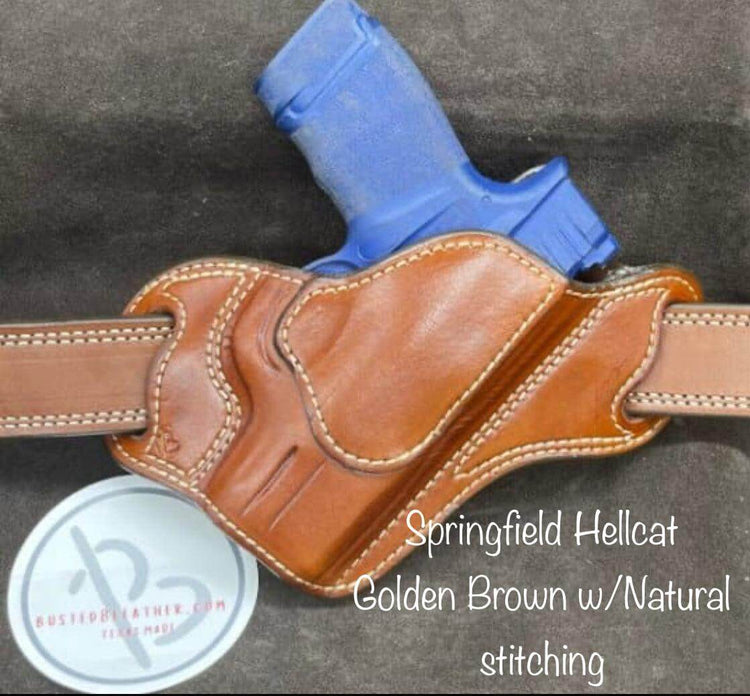 *In Stock* RH Texas Bodyguard Springfield Hellcat-Busted B Leather