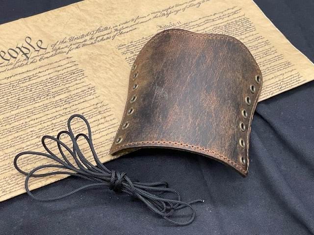 *In Stock* Shockwave Raptor Grip Wrap for Mossberg 500/590 Shotguns Genuine Water Buffalo Weathered Bomber Brown