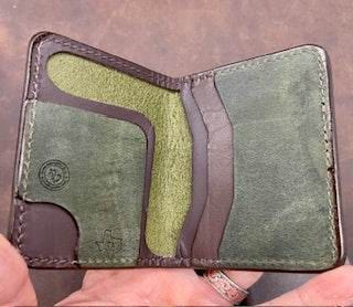 *Made to Order* 3X4 Front Pocket Wallet in Genuine Water Buffalo