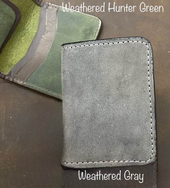 *Made to Order* 3X4 Front Pocket Wallet in Genuine Water Buffalo