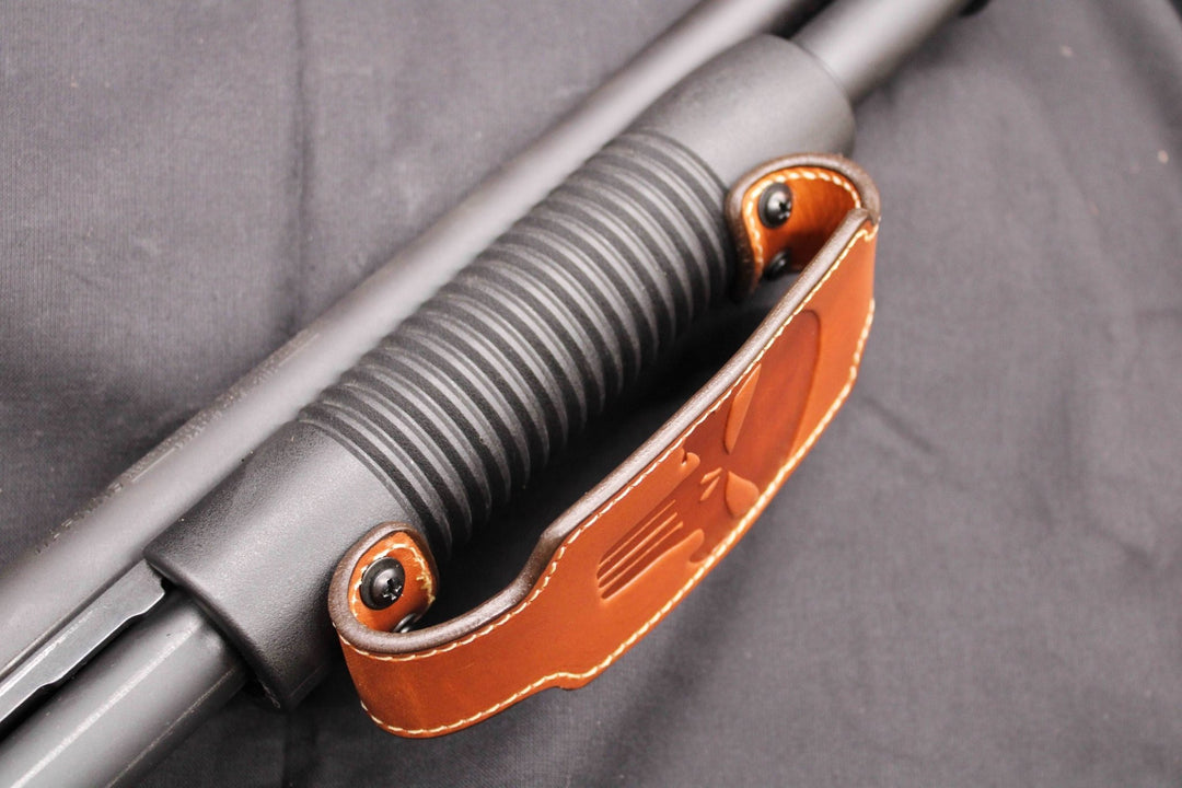 *Made to Order* Corn Cob Leather Forend Strap – Fits Mossberg & Remington Shotguns