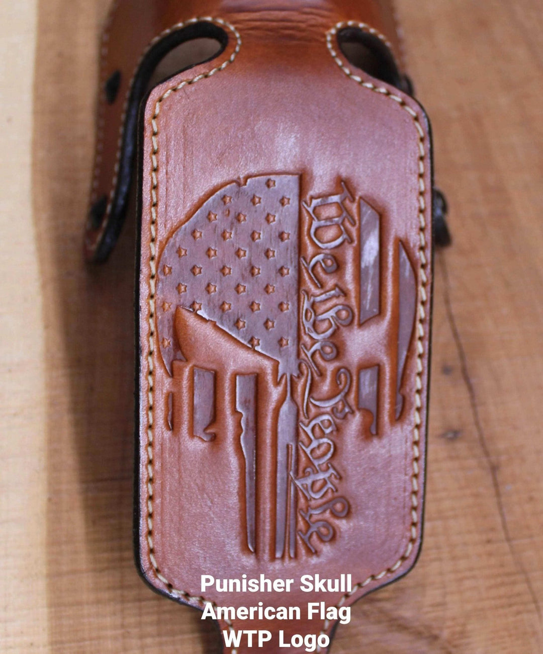 *Made to Order* Corn Cob Leather Forend Strap – Fits Mossberg & Remington Shotguns