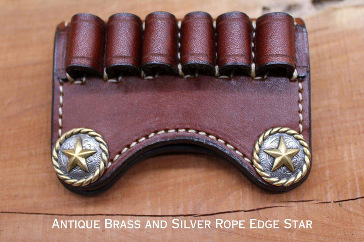 *Made to Order* Custom Premium Leather Ammo Slide-Busted B Leather
