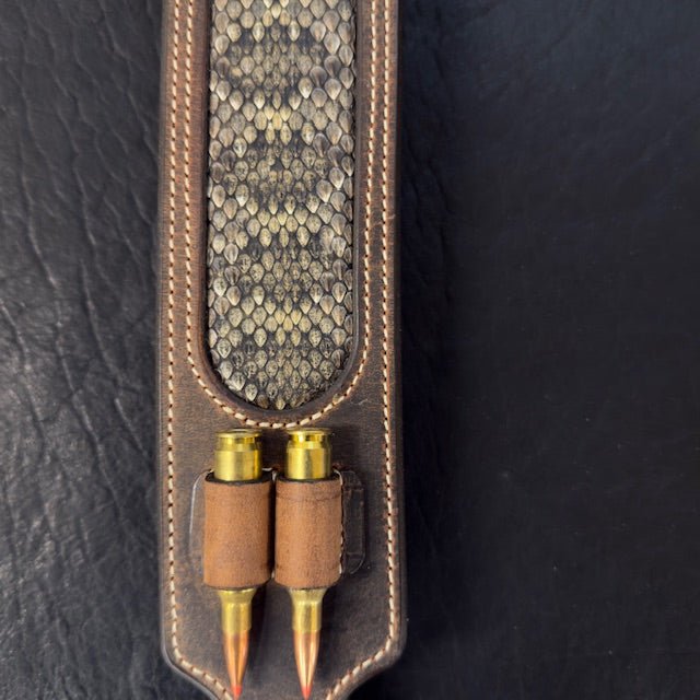 *Made to Order* Exotic Inlay Rifle Sling - Busted B Leather