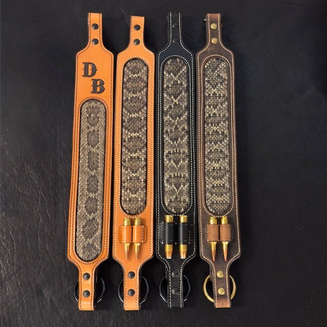 *Made to Order* Exotic Inlay Rifle Sling - Busted B Leather