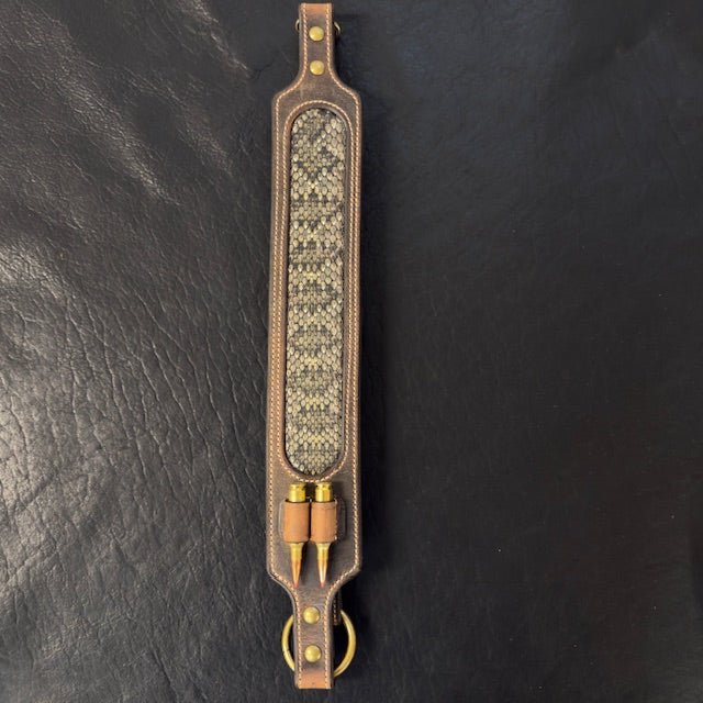 *Made to Order* Exotic Inlay Rifle Sling - Busted B Leather