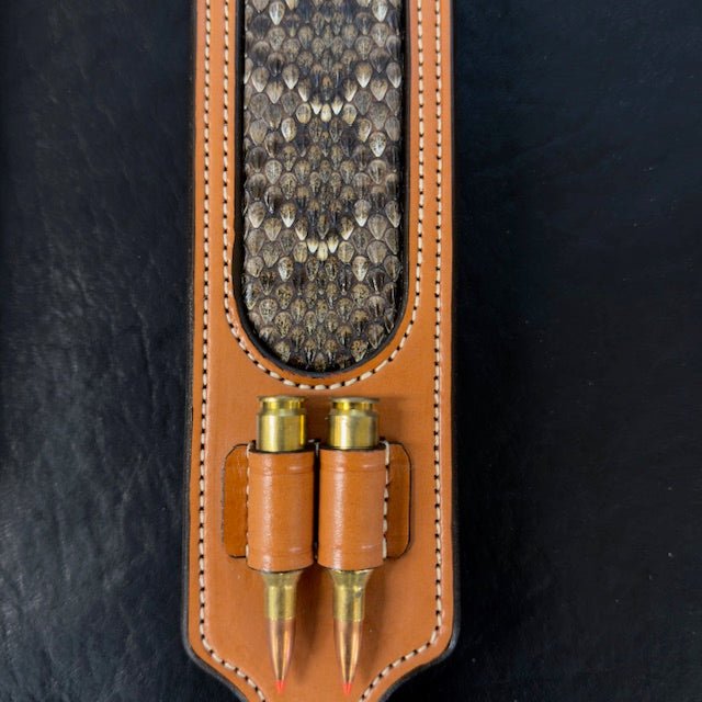 *Made to Order* Exotic Inlay Rifle Sling - Busted B Leather