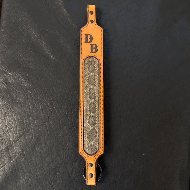 *Made to Order* Exotic Inlay Rifle Sling - Busted B Leather