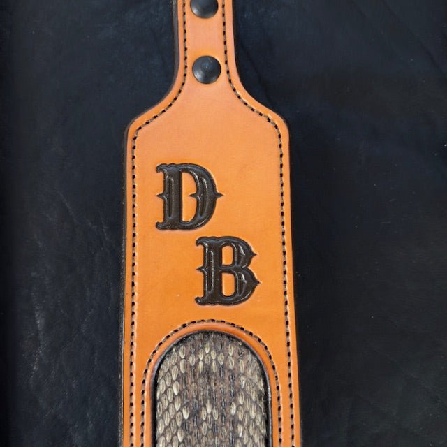 *Made to Order* Exotic Inlay Rifle Sling - Busted B Leather