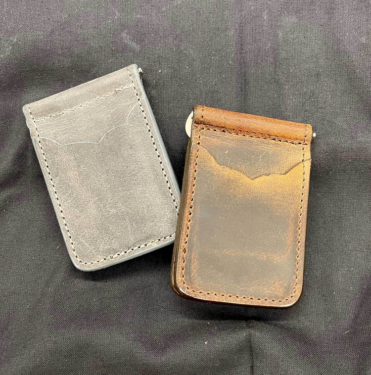 *Made to Order* Front Pocket Money Clip Wallet in Genuine Water Buffalo