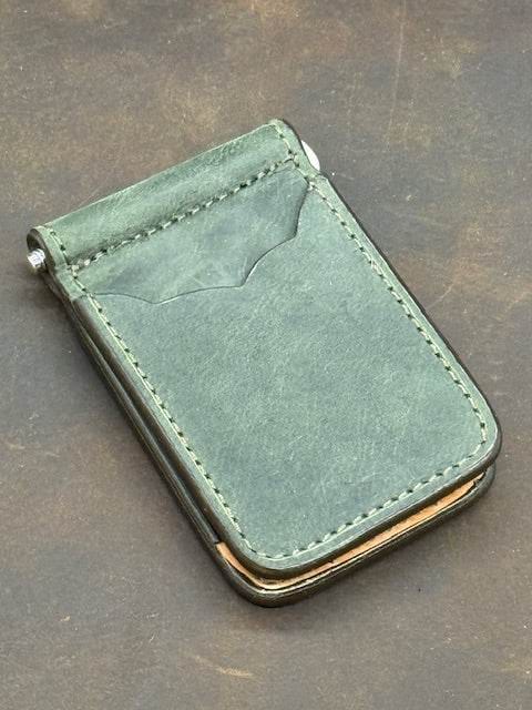 *Made to Order* Front Pocket Money Clip Wallet in Genuine Water Buffalo