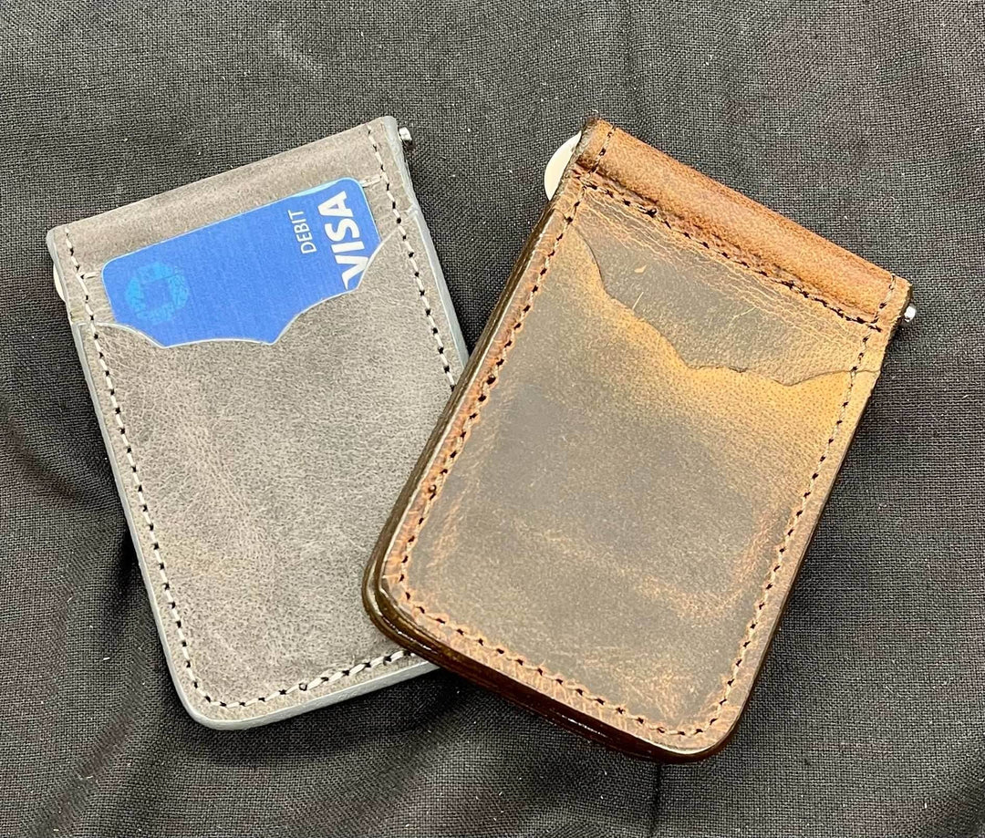 *Made to Order* Front Pocket Money Clip Wallet in Genuine Water Buffalo