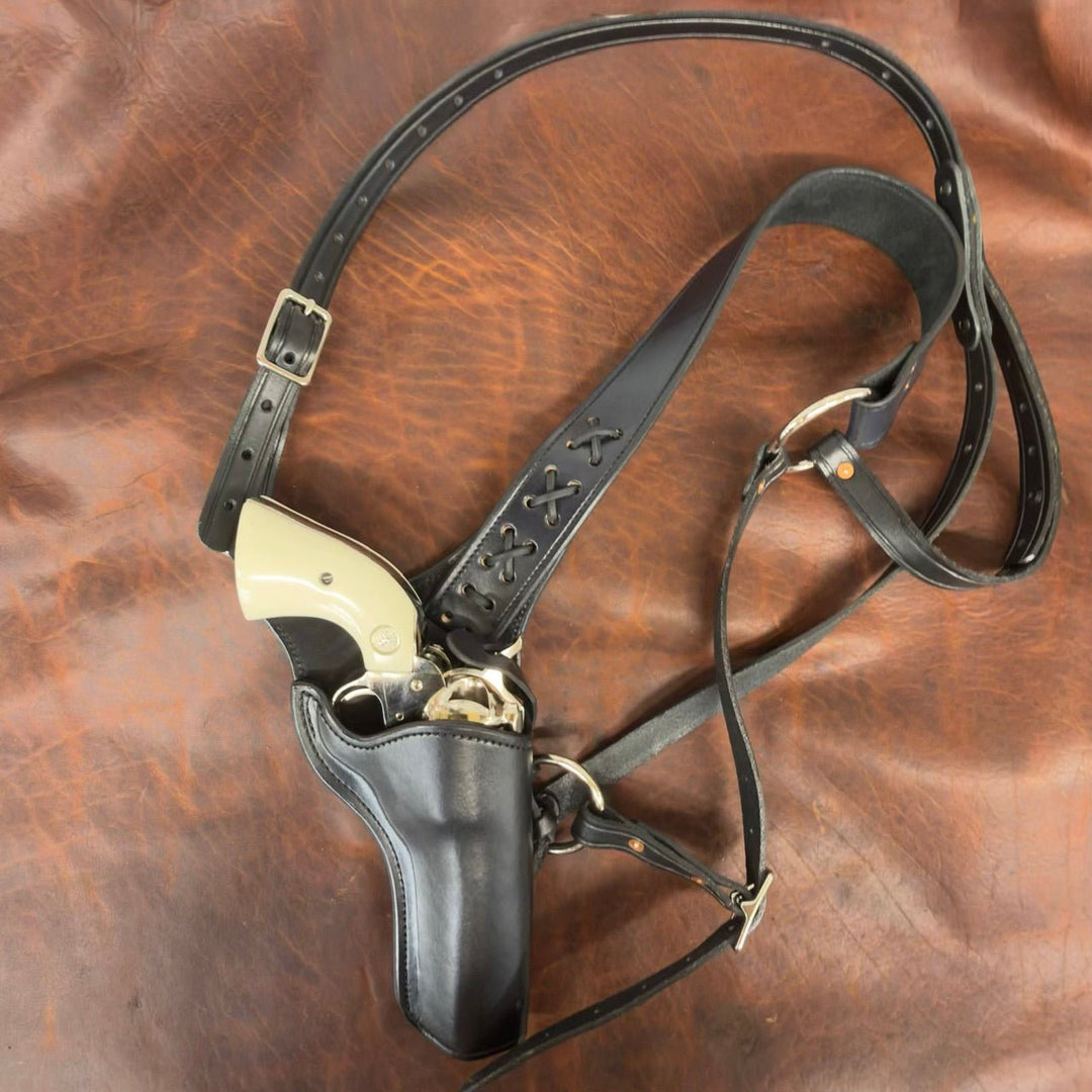*Made to Order* "Huckleberry" Shoulder Rig - Busted B Leather