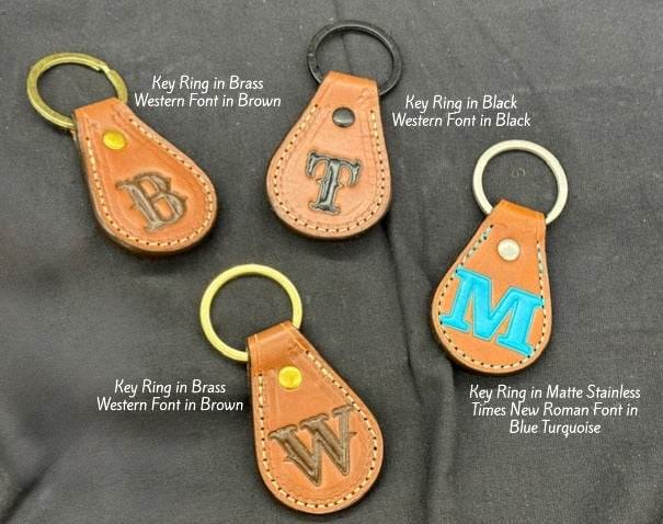 *Made to Order* Leather Key Fob