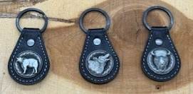 *Made to Order* Leather Key Fob
