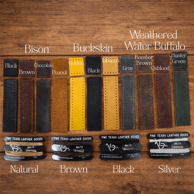 *Made to Order* Lever Leather Wrap Service - Busted B Leather